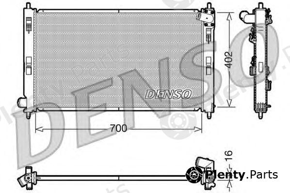  DENSO part DRM45023 Radiator, engine cooling