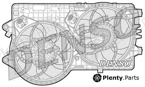  DENSO part DER09092 Fan, radiator