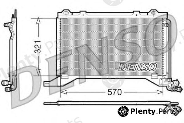  DENSO part DCN17019 Condenser, air conditioning