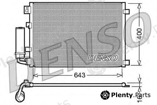  DENSO part DCN46002 Condenser, air conditioning