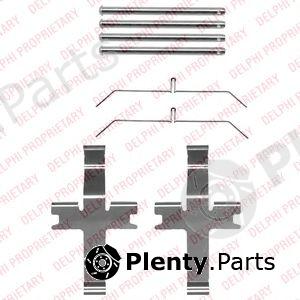  DELPHI part LX0495 Accessory Kit, disc brake pads