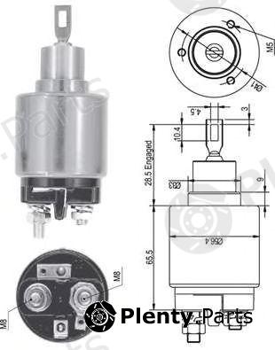  MAGNETI MARELLI part 940113050126 Solenoid Switch, starter