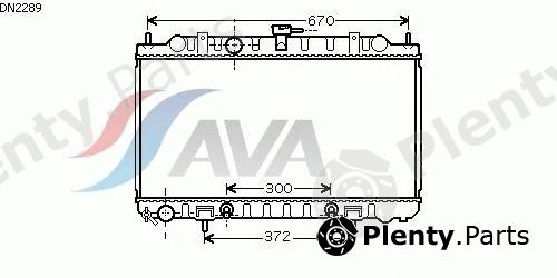  AVA QUALITY COOLING part DN2289 Radiator, engine cooling