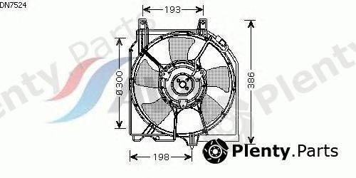  AVA QUALITY COOLING part DN7524 Fan, radiator