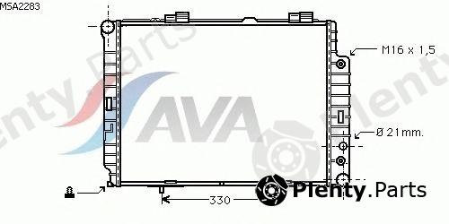  AVA QUALITY COOLING part MSA2283 Radiator, engine cooling