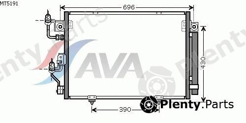  AVA QUALITY COOLING part MT5191 Condenser, air conditioning