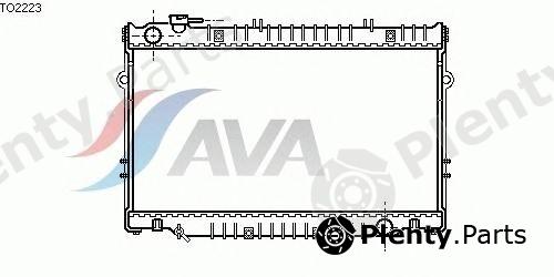  AVA QUALITY COOLING part TO2223 Radiator, engine cooling