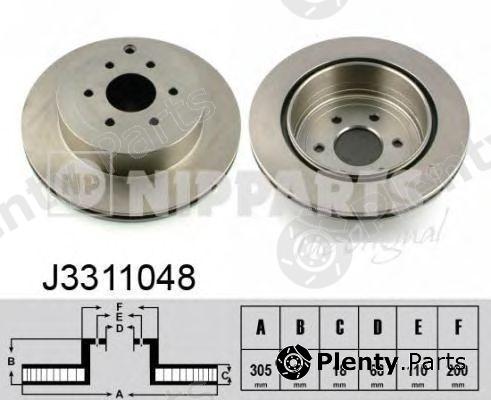  NIPPARTS part J3311048 Brake Disc