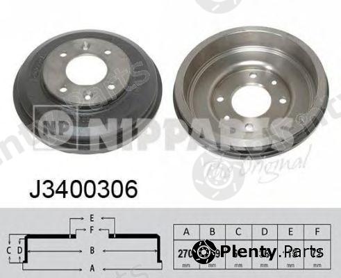  NIPPARTS part J3400306 Brake Drum
