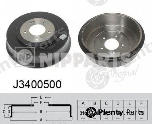  NIPPARTS part J3400500 Brake Drum