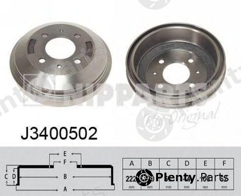  NIPPARTS part J3400502 Brake Drum