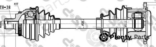  GSP part 203060 Drive Shaft