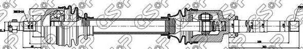  GSP part 210139 Drive Shaft
