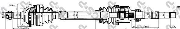  GSP part 245011 Drive Shaft