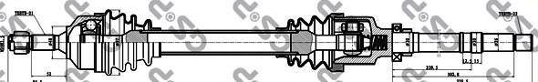  GSP part 245094 Drive Shaft