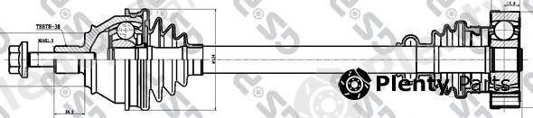  GSP part 261119 Drive Shaft