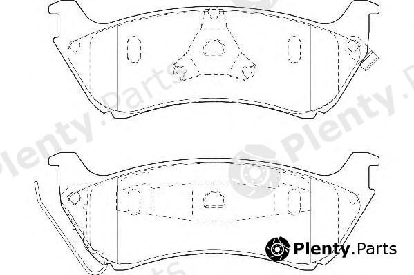  WAGNER part WBP23189A Brake Pad Set, disc brake
