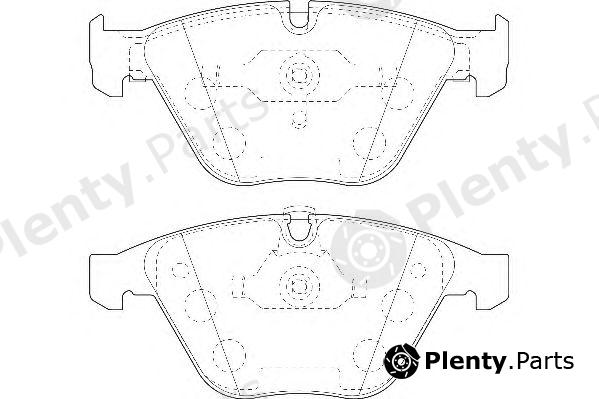  WAGNER part WBP23312A Brake Pad Set, disc brake