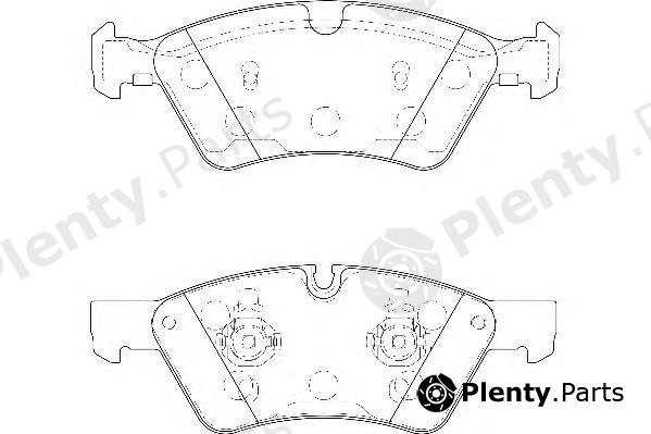  WAGNER part WBP23922A Brake Pad Set, disc brake
