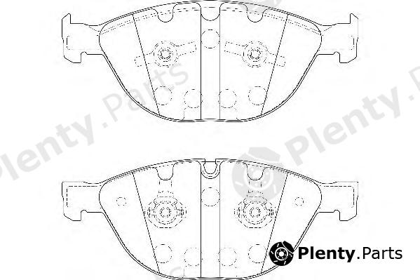  WAGNER part WBP23791A Brake Pad Set, disc brake