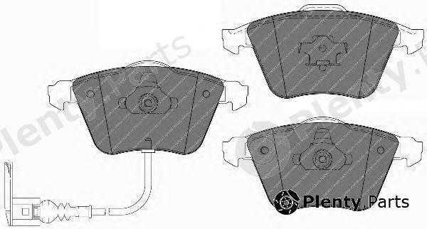  FERODO part FDS1765 Brake Pad Set, disc brake