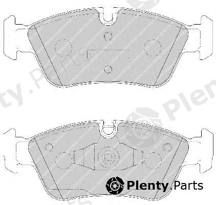  FERODO part FDS1751 Brake Pad Set, disc brake