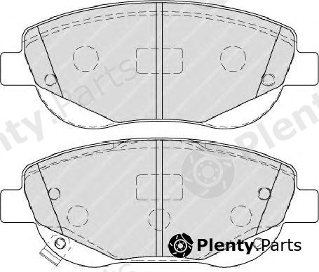  FERODO part FDB4276 Brake Pad Set, disc brake