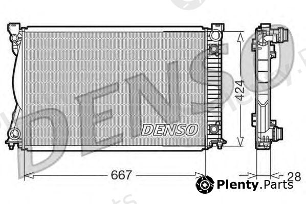  DENSO part DRM02039 Radiator, engine cooling