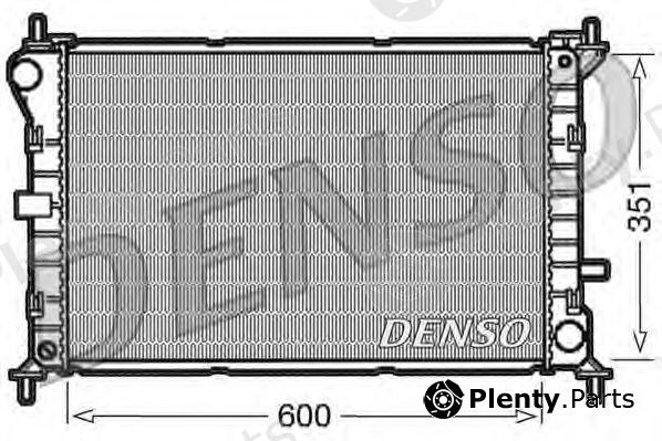  DENSO part DRM10051 Radiator, engine cooling