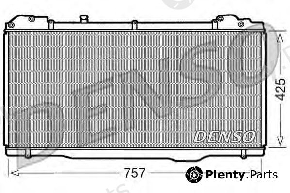  DENSO part DRM23023 Radiator, engine cooling