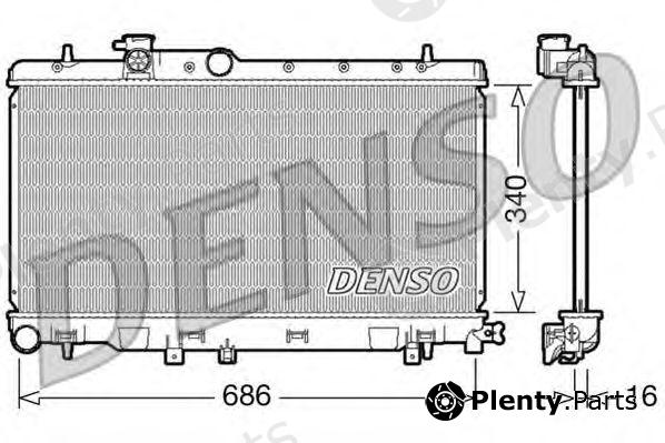  DENSO part DRM36006 Radiator, engine cooling