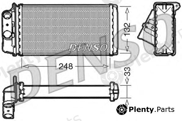  DENSO part DRR09050 Heat Exchanger, interior heating