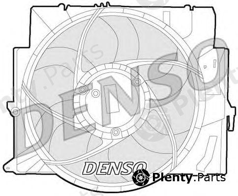  DENSO part DER05006 Fan, radiator