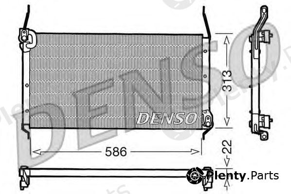 DENSO part DCN09017 Condenser, air conditioning