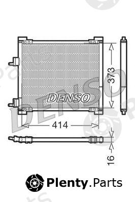  DENSO part DCN10015 Condenser, air conditioning