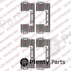  DELPHI part LX0551 Accessory Kit, disc brake pads