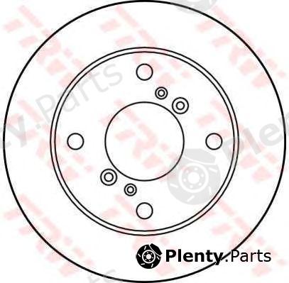  TRW part DF2741 Brake Disc