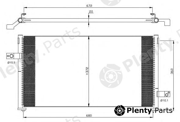  NRF part 35877 Condenser, air conditioning