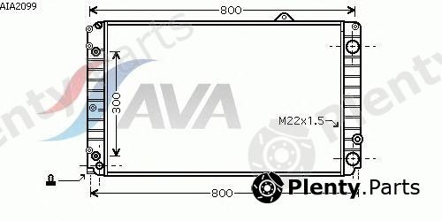  AVA QUALITY COOLING part AIA2099 Radiator, engine cooling