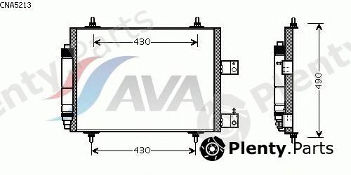  AVA QUALITY COOLING part CNA5213 Condenser, air conditioning