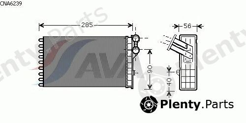  AVA QUALITY COOLING part CNA6239 Heat Exchanger, interior heating