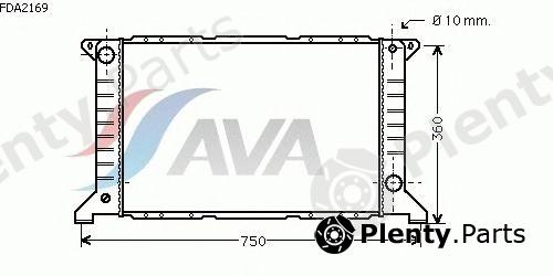  AVA QUALITY COOLING part FDA2169 Radiator, engine cooling