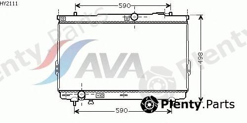  AVA QUALITY COOLING part HY2111 Radiator, engine cooling