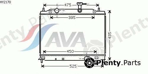 AVA QUALITY COOLING part HY2170 Radiator, engine cooling