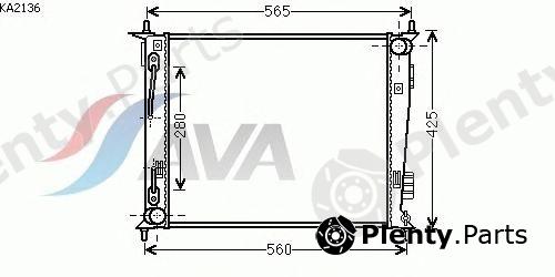  AVA QUALITY COOLING part KA2136 Radiator, engine cooling