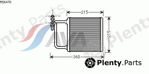 AVA QUALITY COOLING part MS6470 Heat Exchanger, interior heating