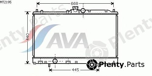  AVA QUALITY COOLING part MT2195 Radiator, engine cooling