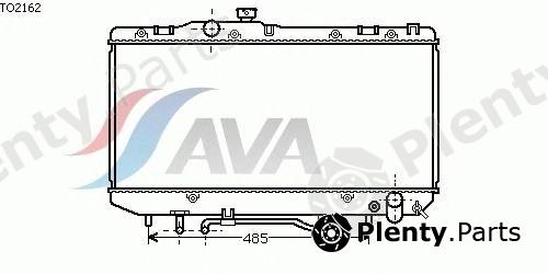  AVA QUALITY COOLING part TO2162 Radiator, engine cooling