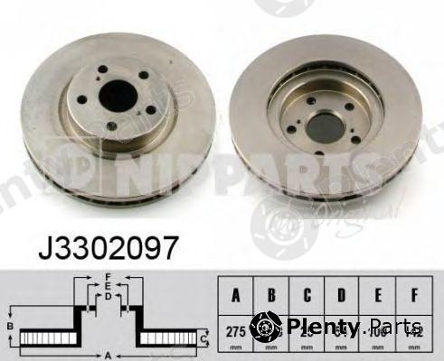  NIPPARTS part J3302097 Brake Disc