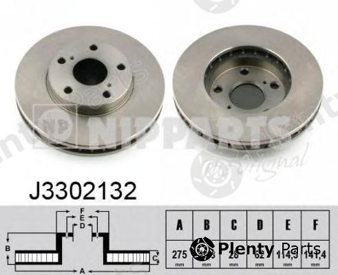  NIPPARTS part J3302132 Brake Disc